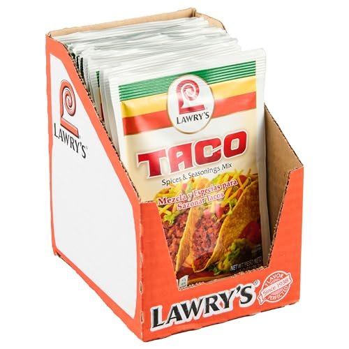 Lawry's Taco Seasoning – Bold, Authentic Mexican Flavor